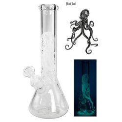 Black Leaf EIS-Bong Glow 'Oktopus - In Weed We Trust' klar