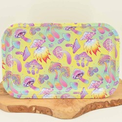 Mushrooms Medium Rolling Tray