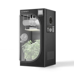 AC Infinity CLOUDLAB 422, Advanced Growbox, 60 x 60 x120cm