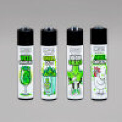 Clipper Feuerzeug, Weed Slogan 10