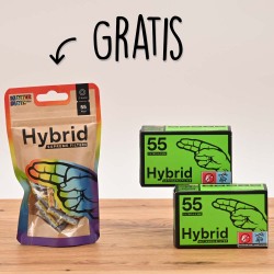 3 FÜR 2 AKTION - Hybrid Supreme Aktivkohlefilter 3 x 55er Pack