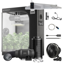 DIY AC Infinity X SANlight Komplettset 120x60 265W
