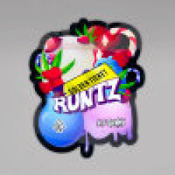 Mylar Bag Runtz Golden Ticket