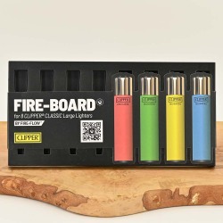 Clipper Ständer für 8 Feuerzeuge - Fire Board
