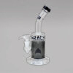 Grace Glass Shark Attack Bong Smokey Grey, 27,5 cm, 18,8er