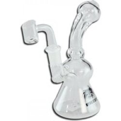 Breit Dabbing Bong mit Banger