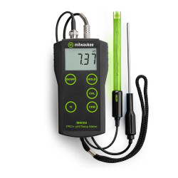 Milwaukee MW102 PRO+ pH/Temp Meter
