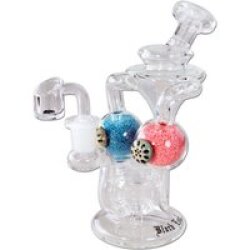 Black Leaf Recyclebong GLOW IN THE DARK