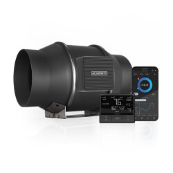 AC Infinity Cloudline Pro T6 6" Inline-Lüfter 150mm