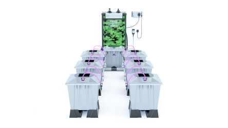 Alien Hydroponics AERO System Silver Series - 15L Töpfe für 6 Pflanzen