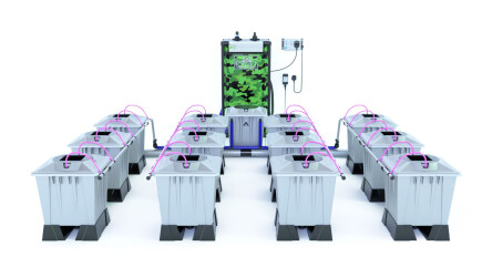 Alien Hydroponics AERO System Silver Series - 15L Töpfe für 12 Pflanzen