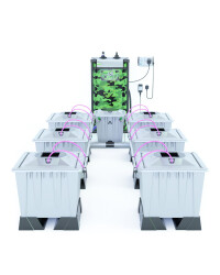 Alien Hydroponics AERO System Silver Series - 30L Töpfe mit 6 Töpfen