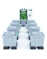 Alien Hydroponics RAIN Silver Series - 30 Liter Töpfe für 8 Pflanzen