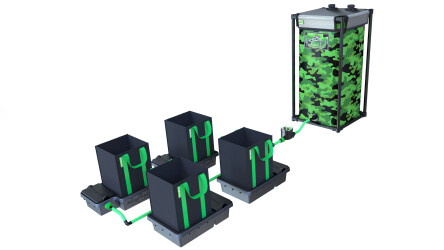 Alien Hydroponics Easy Feed - 16L Töpfe für 4 Pflanzen