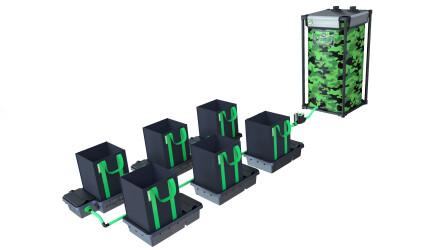 Alien Hydroponics Easy Feed - 16L Töpfe für 6 Pflanzen