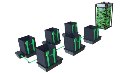 Alien Hydroponics Easy Feed - 30L Töpfe für 6 Pflanzen