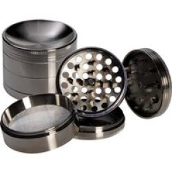 Grinder 4-tlg. konkav grau