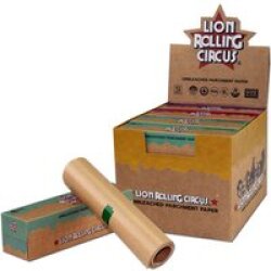 Lion Rolling Circus Pergamentpapier ungebl. 15cm
