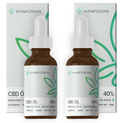 CBD Premium Öl 40 % · 2er Pack