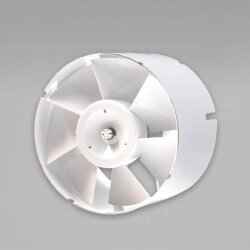 Axiallüfter, 107m³/h, für 100mm Rohr mit geradem Anschluss