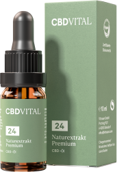 CBD Naturextrakt PREMIUM Öl 24%