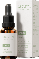 CBD Vollspektrum Öl URSPRUNG Intense