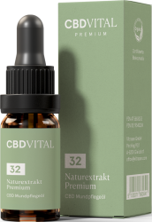 CBD Naturextrakt PREMIUM Öl 32%