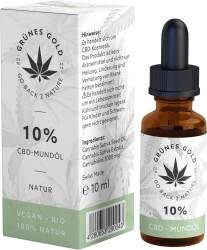 CBD Öl 10% - Grünes Gold