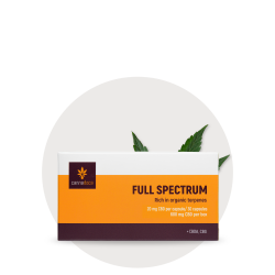 Premium CBD Kapseln mit CBDA 600 mg Vollspektrum