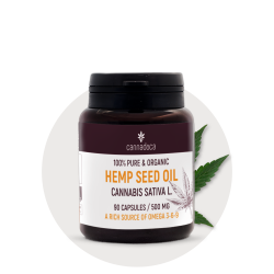 Hanfsamenöl Kapseln (500 mg)
