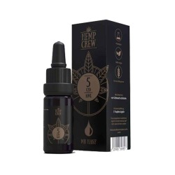 HempCrew CBD Öl 5 % 10ml - Aroma Hanf Lavendel Minze Zitrone Vanille - Mr Hanf