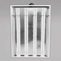 Stecklingsarmatur für 4 x 55W Leuchtstoffröhren inkl. 4 x 55W Wachstumsleuchtmittel