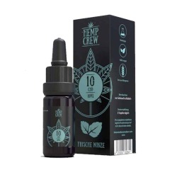 HempCrew CBD Öl 10% Hanf / Minze/ Lavendel/ Zitrone/ Vanille 10ml - Frische Minze