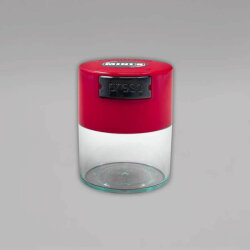 Minivac, transparent, 0,12 L, Rot