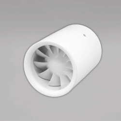 Silent Axiallüfter, 197m³/h, 125mm Anschluss