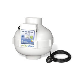 Prima Klima ECblue Abluftventilator, 580 m³/h, 100mm Anschluss