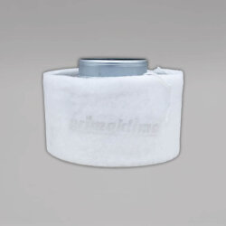 Aktivkohlefilter Prima Klima Eco Line K2600-flat-125, 200-250 m³/h, 125mm Anschluss