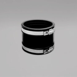 Secret Jardin Rubber Duct, Gummimuffe, Verbinder, 100mm