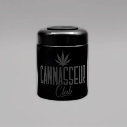 Cannasseur Club Humidor, mit integriertem Hygrometer Medium, 7,5 x 10cm