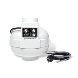 PK100EC-TC Ventilator, mit integrierter Temperatur- und Drehzahlsteuerung, 580 m³/h, 100mm Anschlussdurchmesser