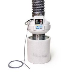 Prima Klima Premium Abluftset, 680 m³/h, 125mm, EC-Motor, temperaturgesteuerter Lüfter, PKVS-125EC-TC Set