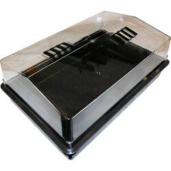 Zimmergewächshaus groß 58x38cm