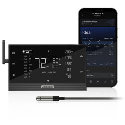 AC Infinity CONTROLLER AI+ Umweltcontroller KI-gestütztes Lernen und dynamische Pegelanpassung