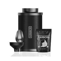 AC Infinity Nachfüllbares Aktivkohlefilter-Set mit Nachfüllpackung 150mm