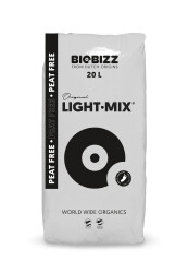 BioBizz Light Mix Peat Free Erde - Torffrei 20 Liter