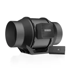 AC Infinity Cloudline A-Serie EC-Rohrventilator mit Drehzahlregler 600 m3/h / 150mm