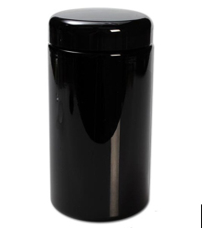 Weithalsdose aus Violettglas - Miron