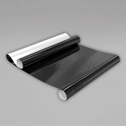 schwarz-weiß Folie, 2m breit, 30 Meter