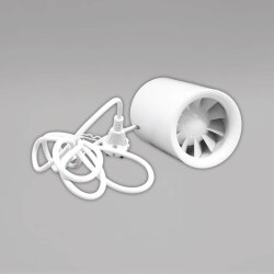 Silent Axiallüfter, verkabelt, 100 m³/h