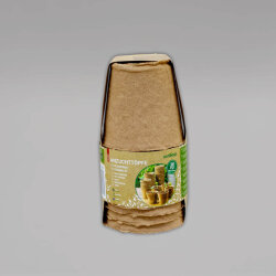 romberg Classic Anzuchttöpfe, torffrei, biologisch abbaubar 10 Stück, 11cm Durchmesser